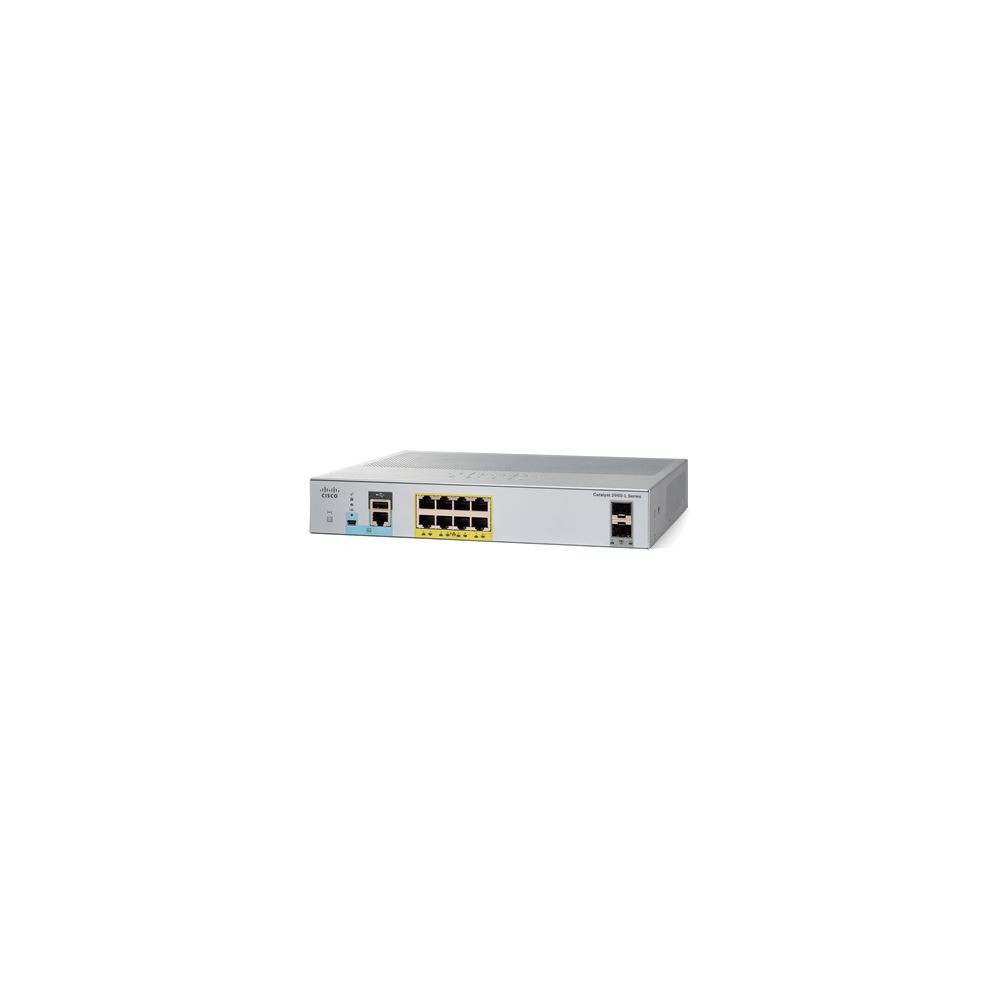 Cisco - Cisco Catalyst 2960-L Géré L2 Gigabit Ethernet (10/100/1000) Gris 1U Connexion Ethernet, supportant l'alimentation via ce port (PoE) - Switch