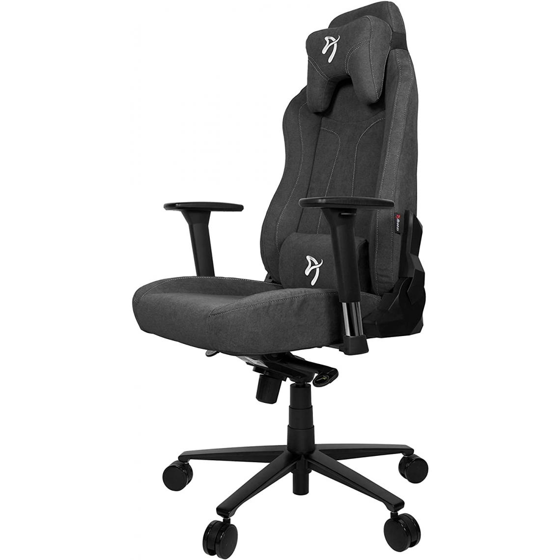 Arozzi - Fauteuil gaming Vernazza Arozzi Soft Fabric gris sombre - Chaise gamer