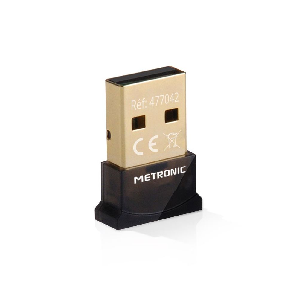 Metronic - Adaptateur USB Bluetooth 4.0 - Clé USB Wifi