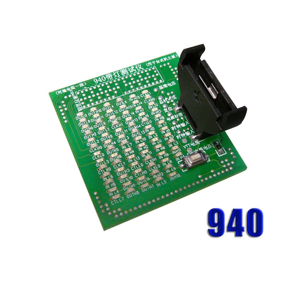 Kalea-Informatique - Testeur à diodes LED pour socket type 940 - Switch