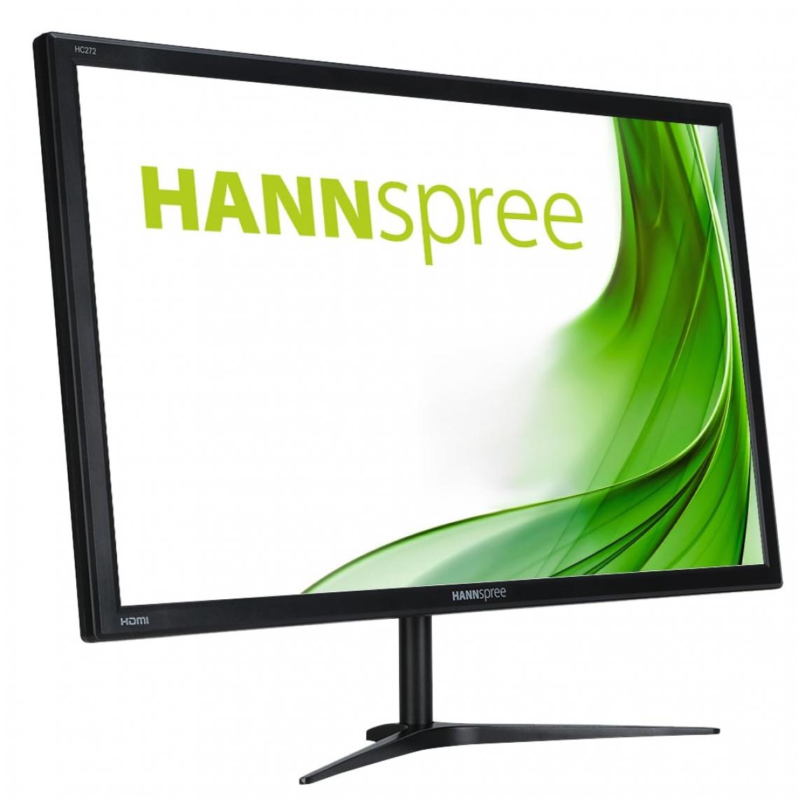 Hannspree - HC272PPB 27p TFT LED Mon HC272PPB 27p TFT LED Monitor 16:9 WQHD 2560x1440 300cd/m2 5ms OD VGA HDMI 1.4 - Moniteur PC