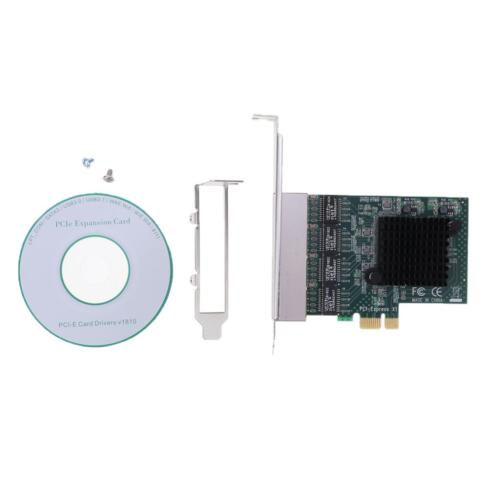 marque generique - PCI Express Carte Réseau PCIe à Gigabit Ethernet - Carte réseau