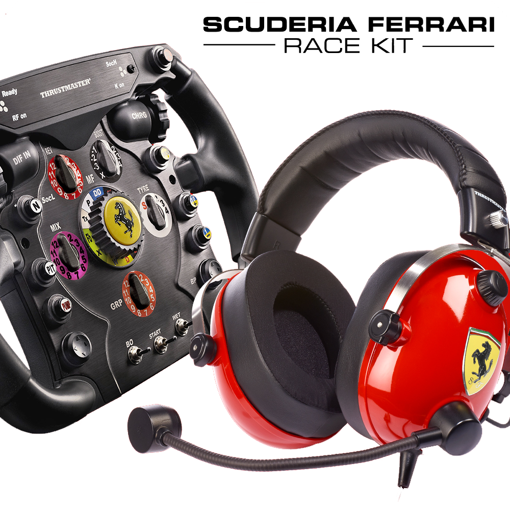 Thrustmaster - Scuderia Ferrari Race Kit - Volant PC