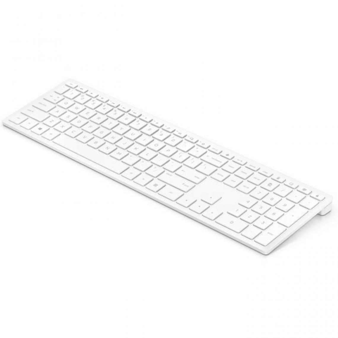 Hp - HP Pavilion Wireless Keyboard 600 (White) FR - Clavier