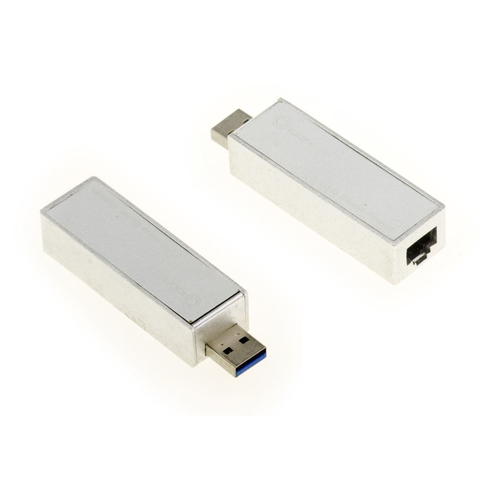 Kalea-Informatique - DESTOCKAGE adaptateur USB 3.0 GIGABIT Ethernet 10/100/1000 MB - Aluminium - Chipset ASIX - Carte réseau