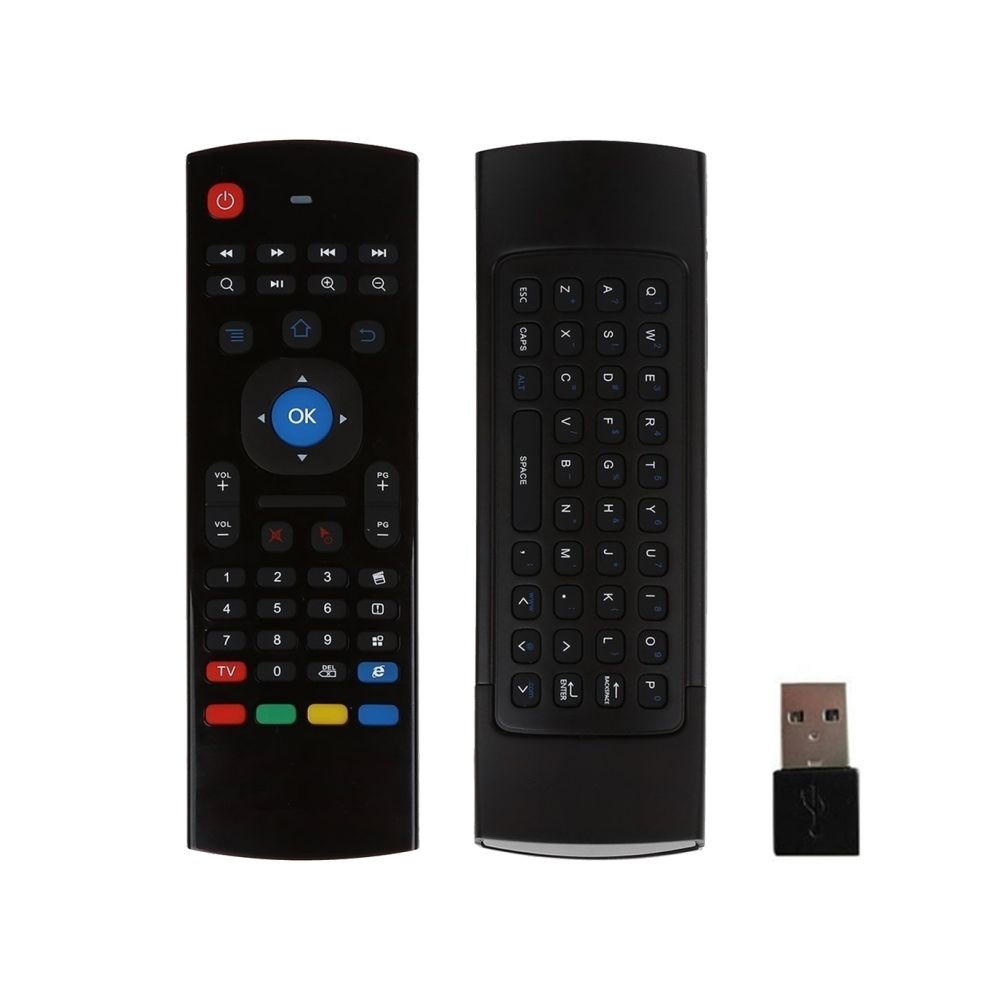 Wewoo - Pour Android TV Box / Mini PC MX3 Air Mouse sans fil 2.4G clavier à télécommande avec raccourcis de navigateur - Souris