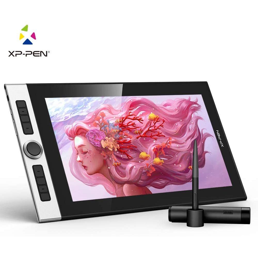 Xp-Pen - XPPen Innovator 16 Tablette Graphique avec Ecran FHD Entière laminé 15.6 Pouce Stylet Passif 8192 Niveaux avec Raccourcis - Compatible Mac et Windows - Tablette Graphique