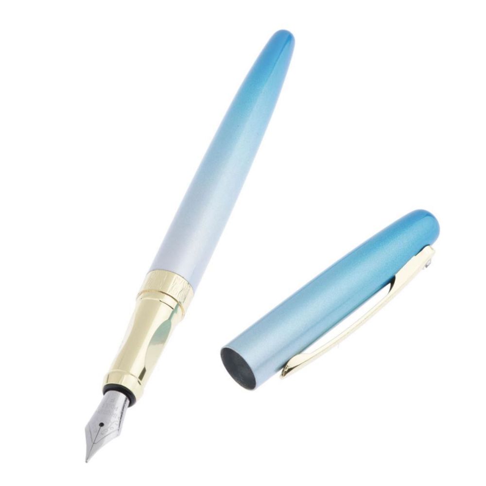 marque generique - Couleur de dégradé Stylo à plume encre de plume Grand stylo à plume 0.5mm bleu - Tablette Graphique