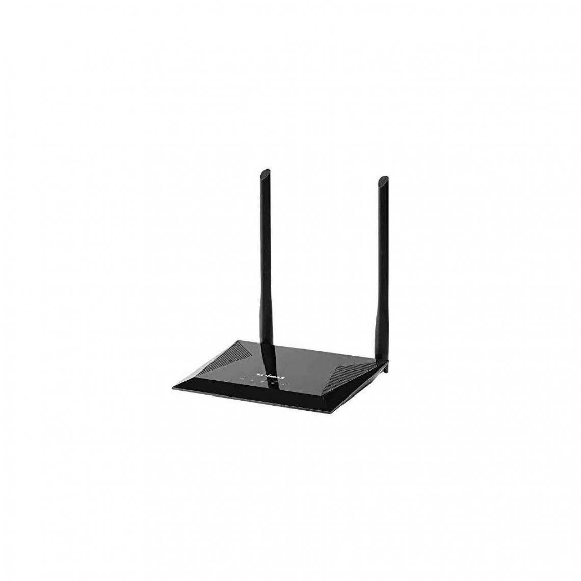 Edimax - Adaptateur reseau Sans fil Routeur N300 2.4 GHz 10/100 Mbit Noir - Modem / Routeur / Points d'accès