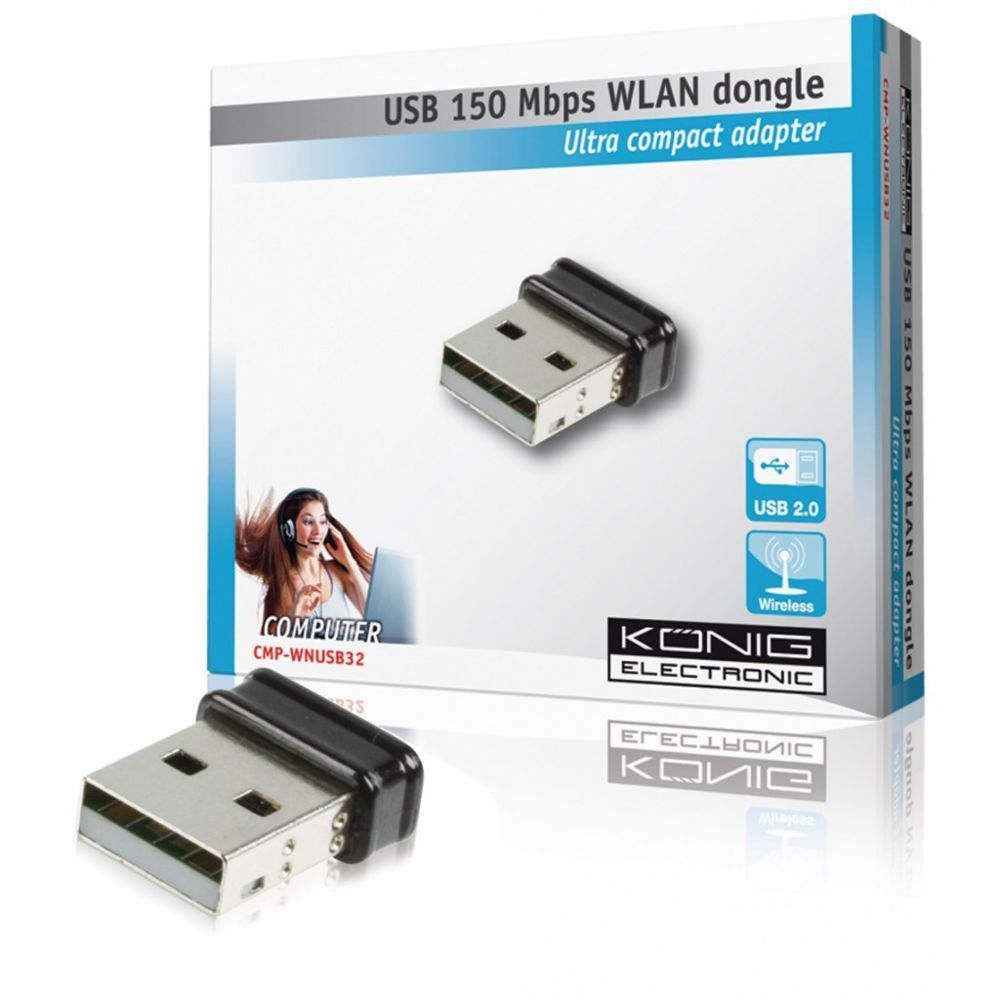 Konig - König dongle USB WLAN 150 Mbps - Modem / Routeur / Points d'accès