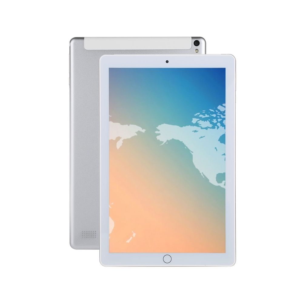 Wewoo - Tablette 10 pouces argent Appel Tablet PC 3G, 10,1 pouces, 1 Go + 16 Go, Android 5.1 MTK6580 Quad Core 1,3 GHz, Double SIM, GPS de soutien, OTG, WiFi, Bluetooth - Tablette Android