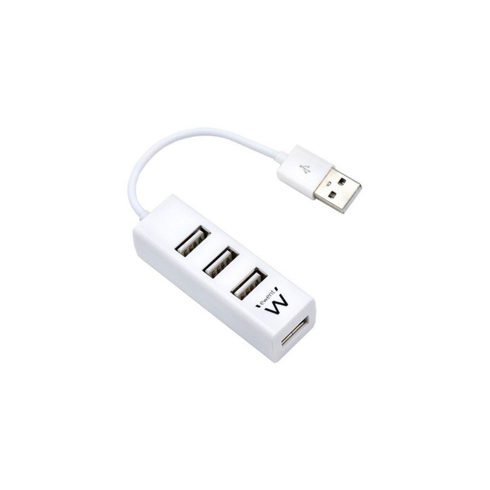 Ewent - Hub USB Ewent EW1122 Blanc - Hub
