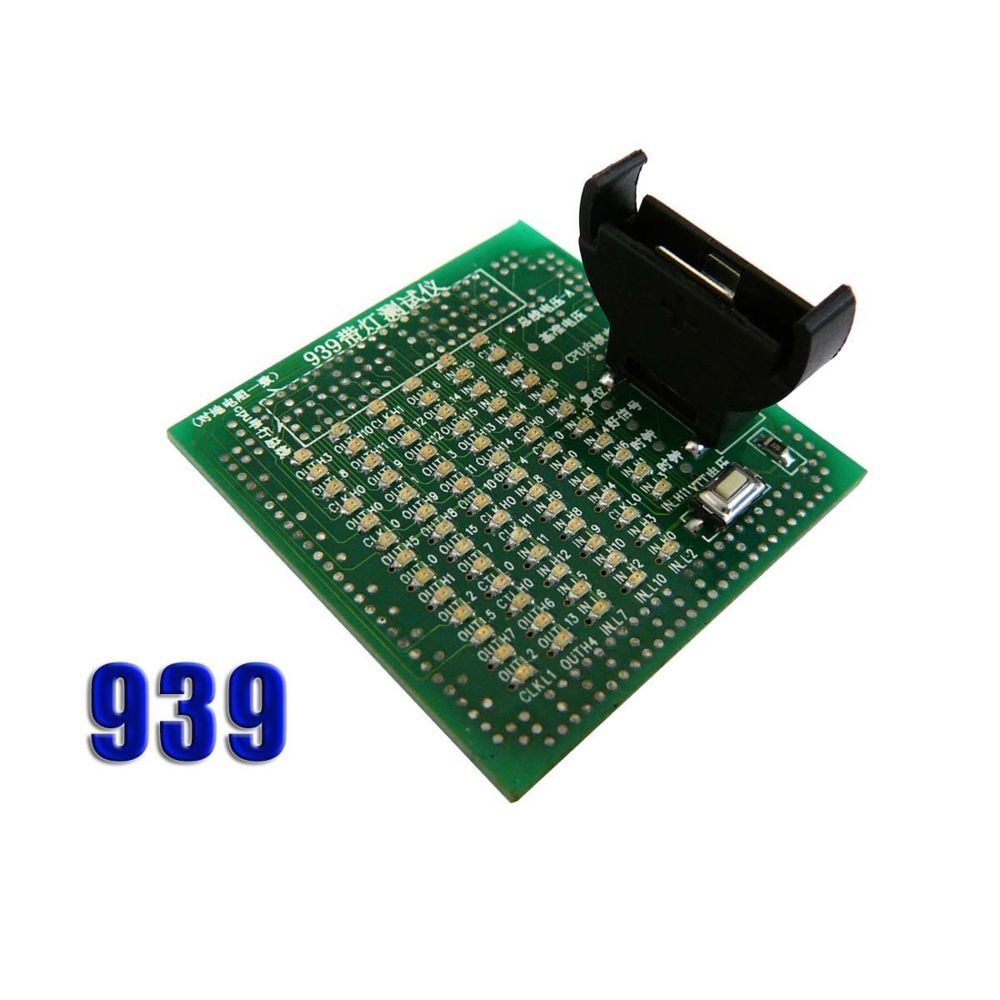 Kalea-Informatique - Testeur à diodes LED pour socket type 939 - Switch