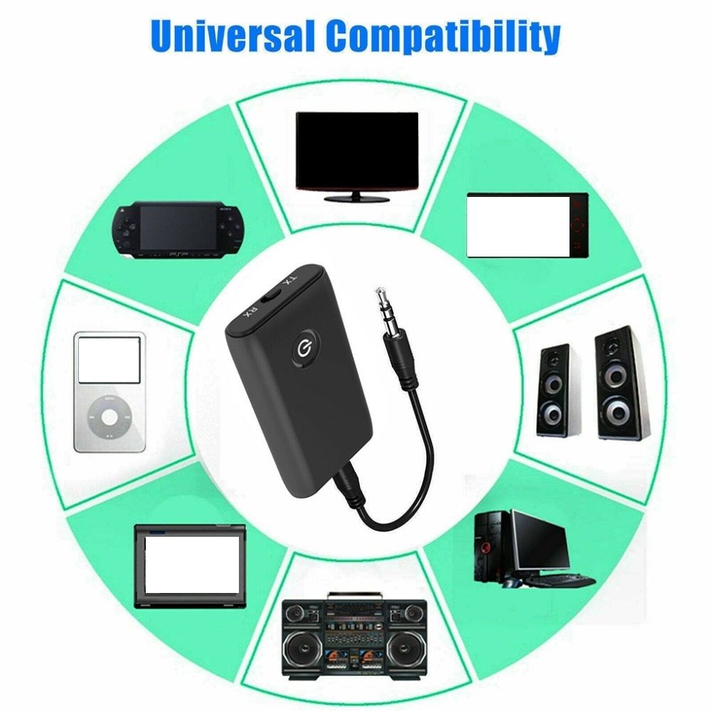 marque generique - Sans fil Bluetooth 5.0 Émetteur Récepteur Adaptateur pour TV PC Casque HomeSoundSystem - Clé USB Wifi