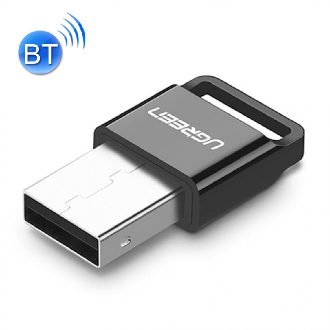 Wewoo - Clé Bluetooth noir pour PC, Distance de transmission: 20m USB 2.0 Adaptateur APTX V4.0 Dongle Récepteur Audio Transmetteur - Carte réseau