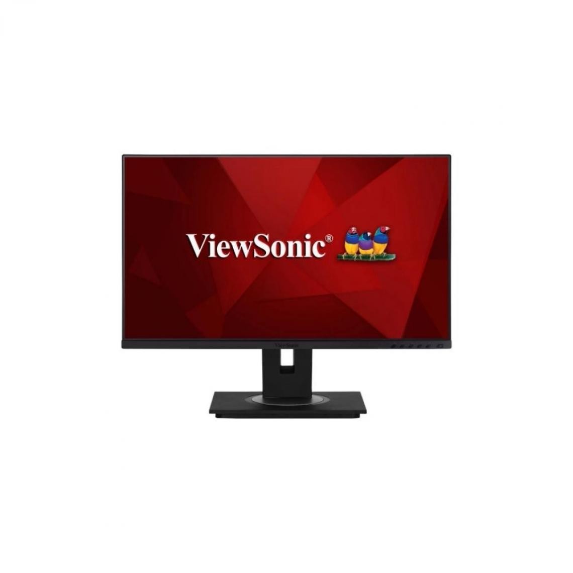 Viewsonic - Ecran 24" Viewsonic VG2456 FHD 1080p LED Superclear IPS 16:9 HDMI DP 2xUSB haut parleurs et pied ergonomique avec angle d'inclinaison et double pivot - Moniteur PC