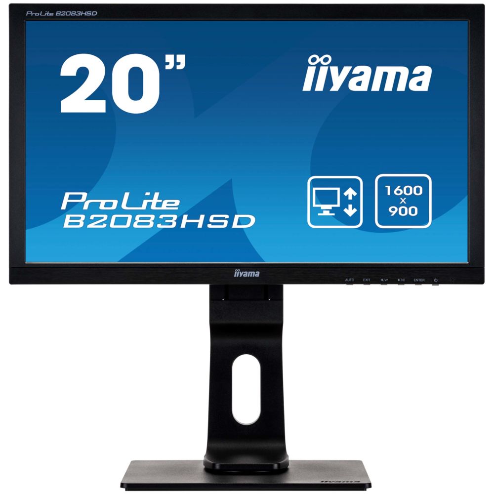 Iiyama - 20'' LED B2083HSD-B1 - Moniteur PC