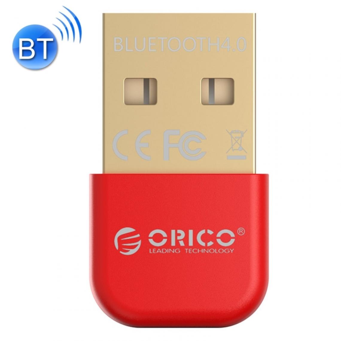 Wewoo - BTA-403 3 Mbps Vitesse de rouge transfert USB Bluetooth 4.0 Adaptateur - Carte réseau