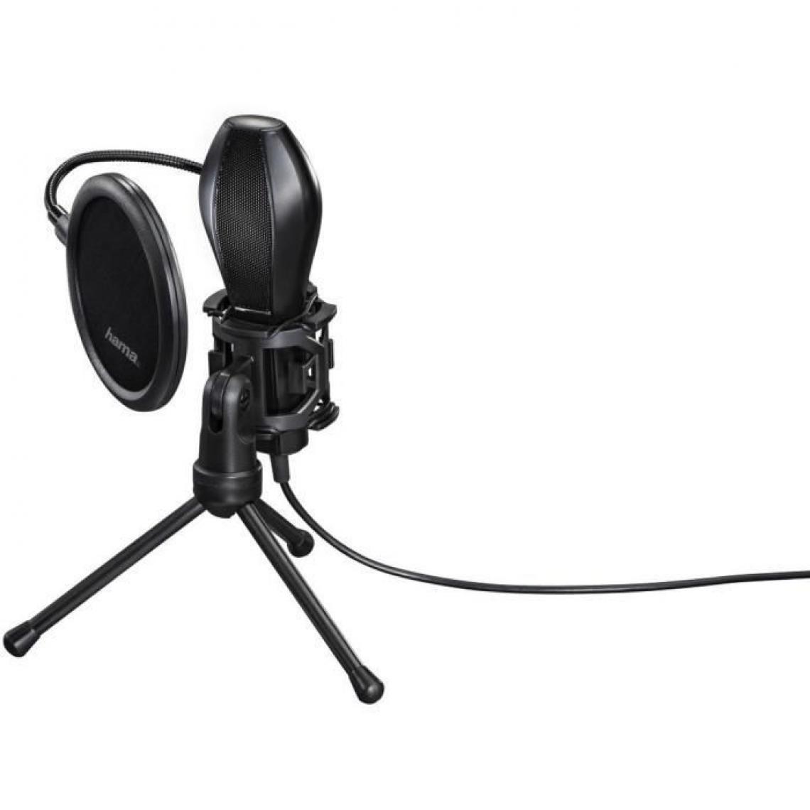Hama - Microphone Streaming + Mini-Trépied - HAMA - MIC-USB Stream - PC et PC Portable - USB (00139907) - Microphone PC