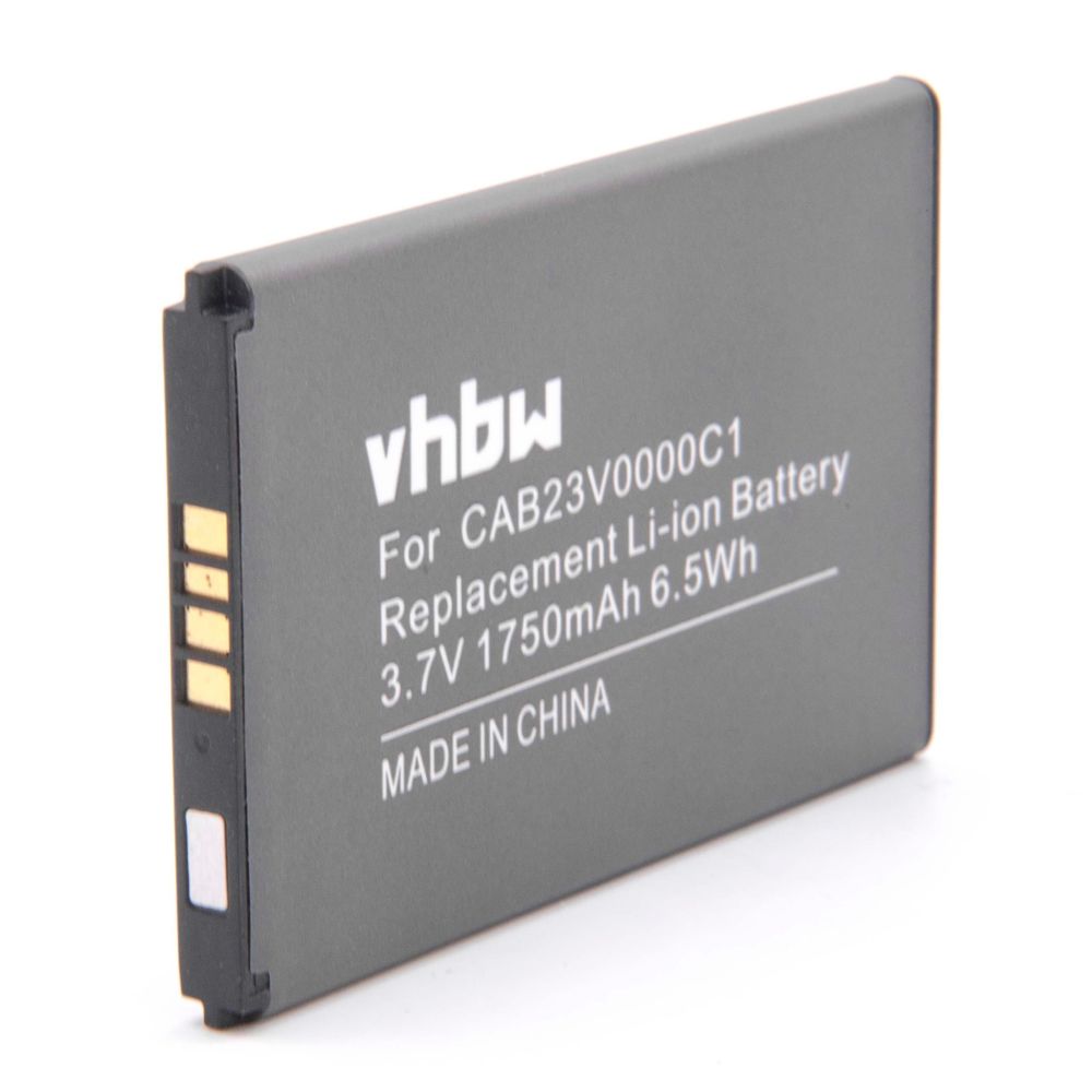 Vhbw - Batterie 1750mAh (3.7V) vhbw pour téléphone portable smartphone Alcatel One Touch Link Y800, Y800Z comme CAB23V0000C1. - Modem / Routeur / Points d'accès