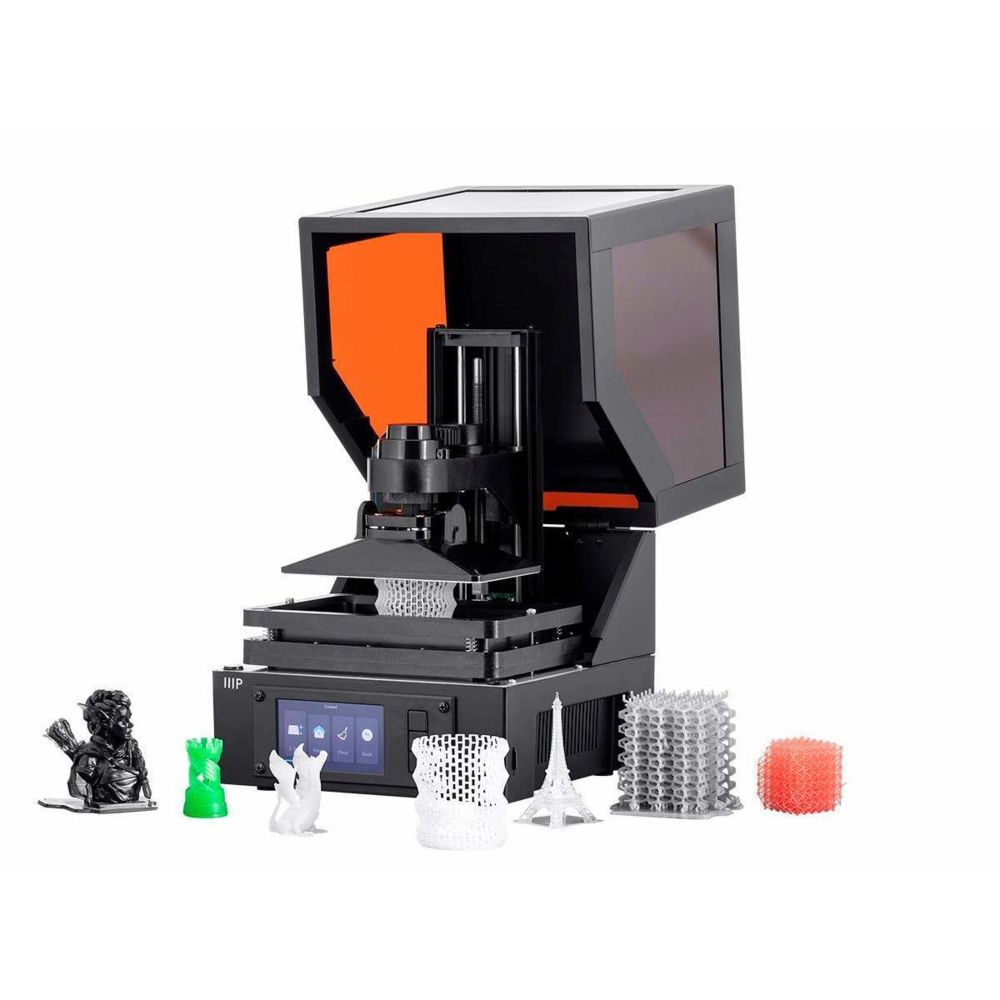 Monoprice - Monoprice MP Mini SLA - Imprimante 3D haute résolution par résine à écran LCD, UE/Royaume-Uni - Imprimante 3D