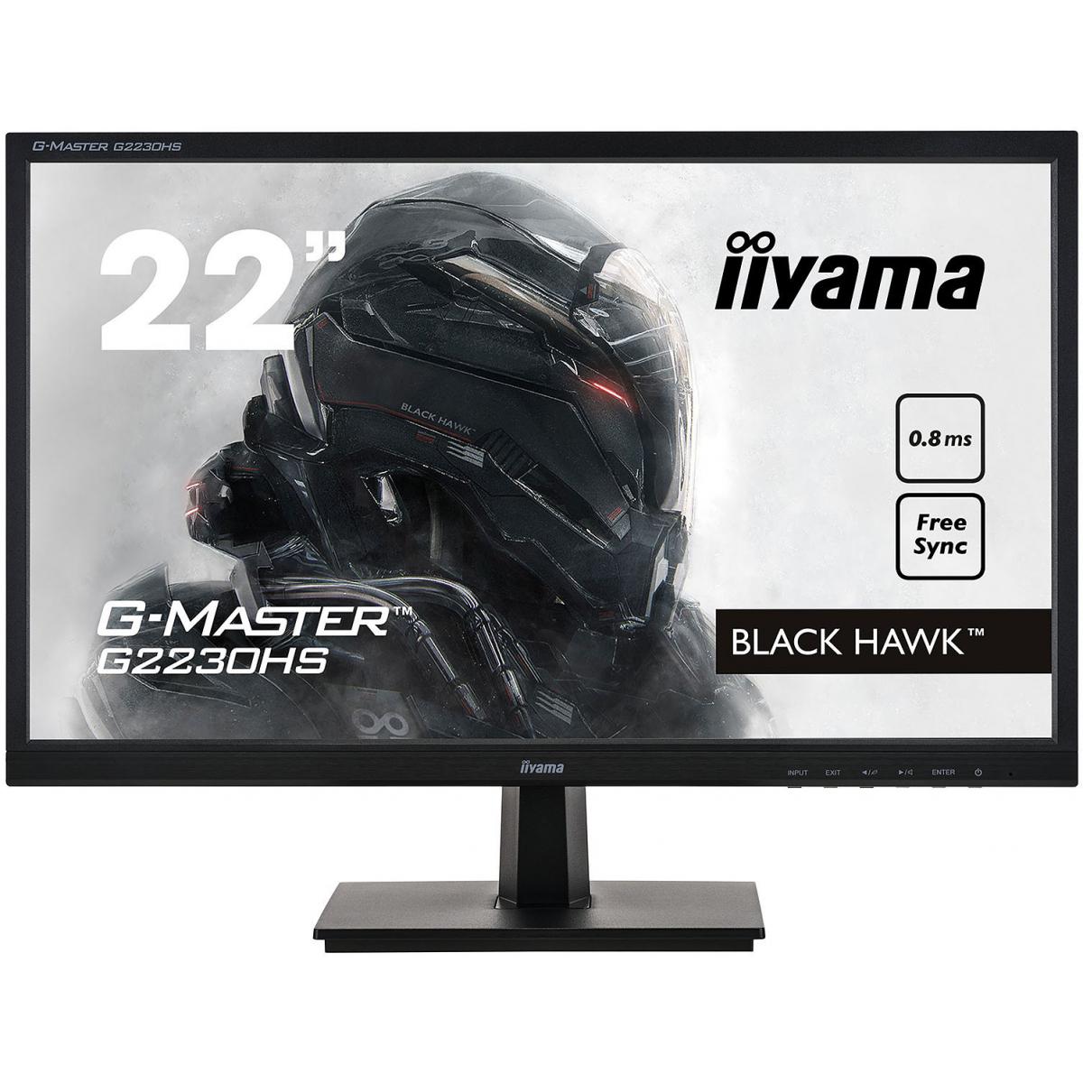 Iiyama - 21,5" LED G-Master G2230HS-B1 - Moniteur PC