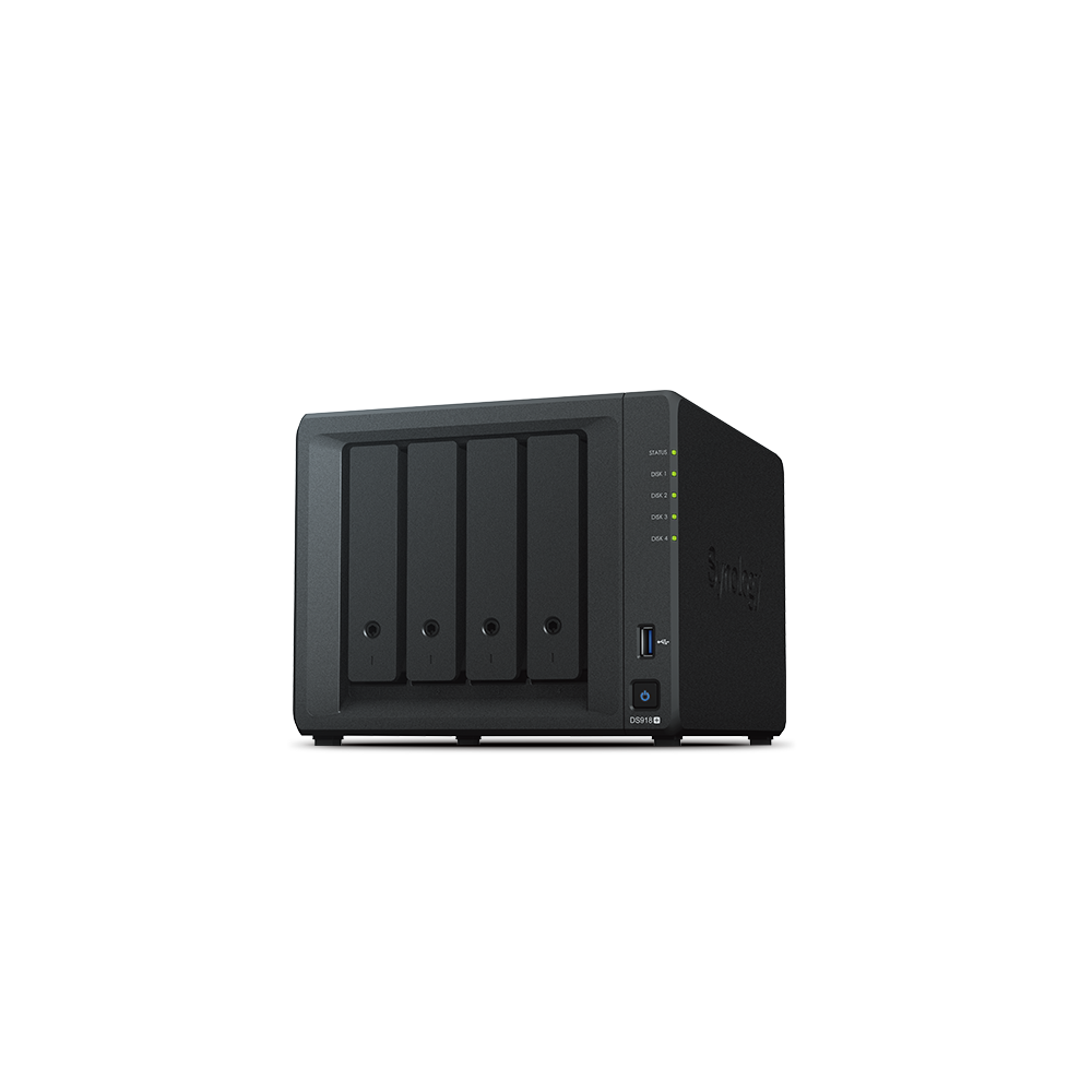 Synology - DS918+ - 4 baies - NAS
