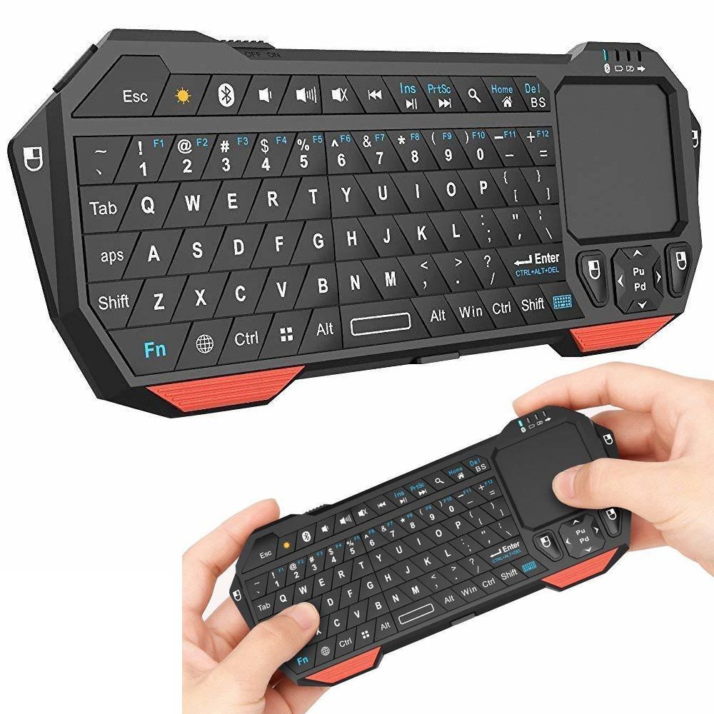 Generic - Clavier Compact Bluetooth 3.0 Avec Pavé Tactile Pour Tablette Smart Tv_Qwerty - Clavier