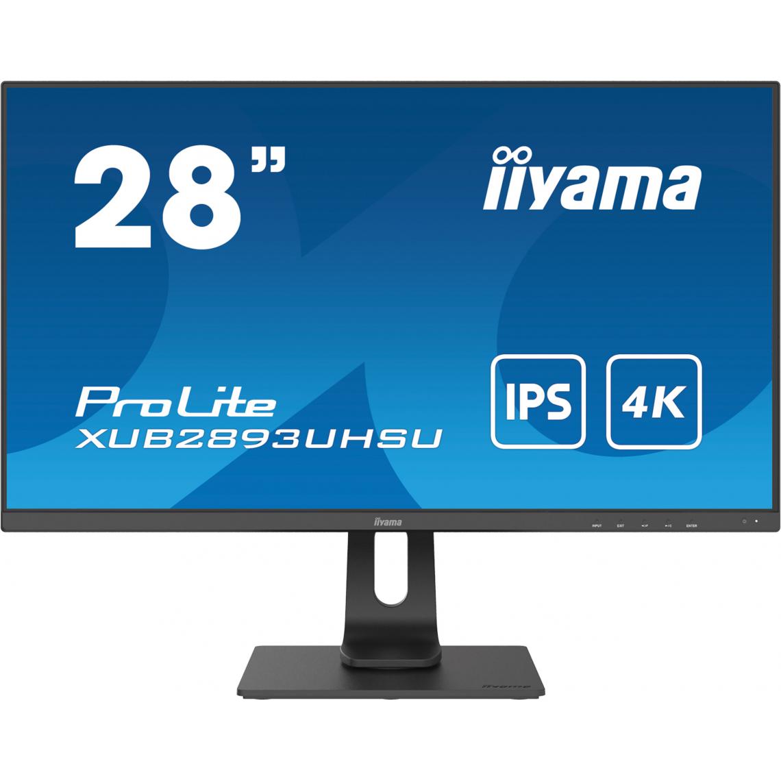 Iiyama - 28" LED 4K UHD XUB2893UHSU-B1 - Moniteur PC