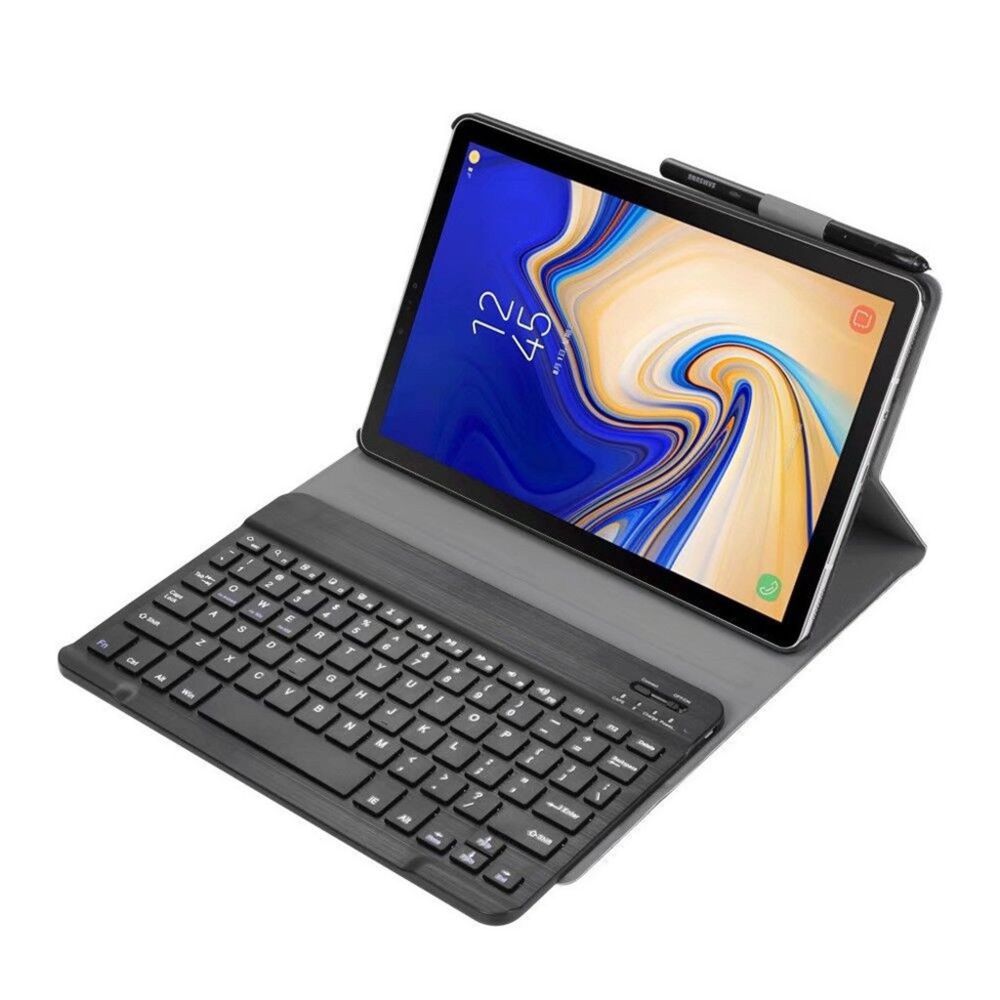 Generic - Pour Samsung Galaxy Tab 10,5 pouces S4 clavier Bluetooth Smart + stand flip couverture de cas - Pack Clavier Souris