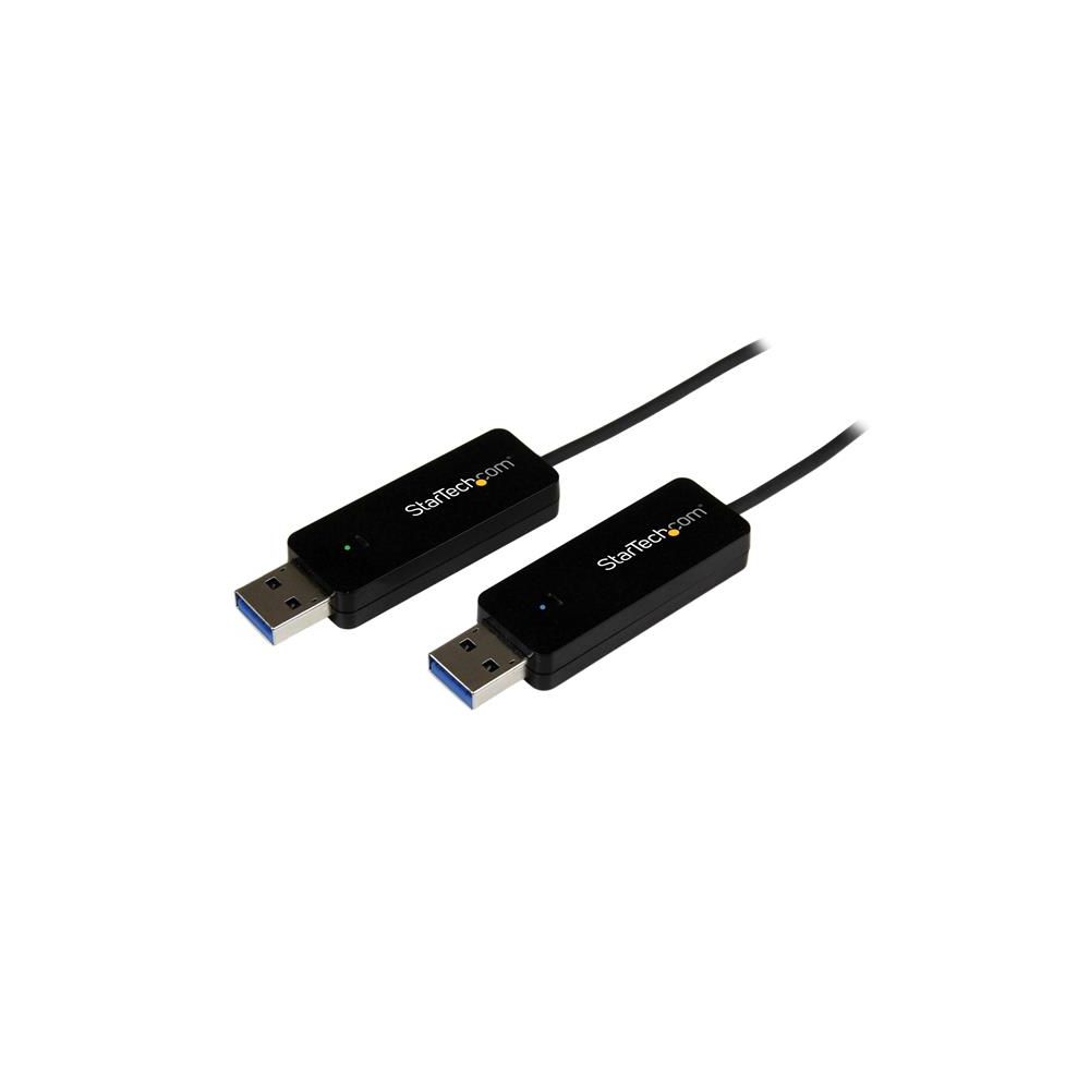 Startech - StarTech.com Câble commutateur / Switch KVM USB 3.0 à 2 ports avec transfert de fichiers - Switch