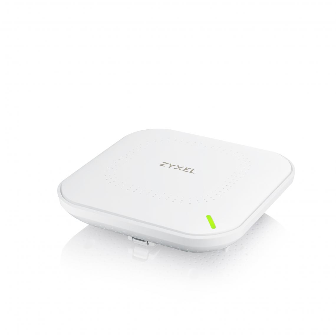 Zyxel - Point d’accès Zyxel véritablement WiFi 6 AX1800 (802.11ax bi-bande), 1,77 Gb/s avec ODFMA et double antenne MU-MIMO 2x2, contrôlable via l’application Nebula, en mode Cloud ou autonome [NWA50AX] - Antenne WiFi