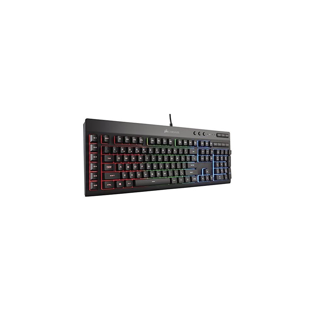 Corsair - Corsair Gaming K55 RGB Keyboard BacklitRGB LED 6 Marco Keys NA (CH-9206015-NA) - Clavier