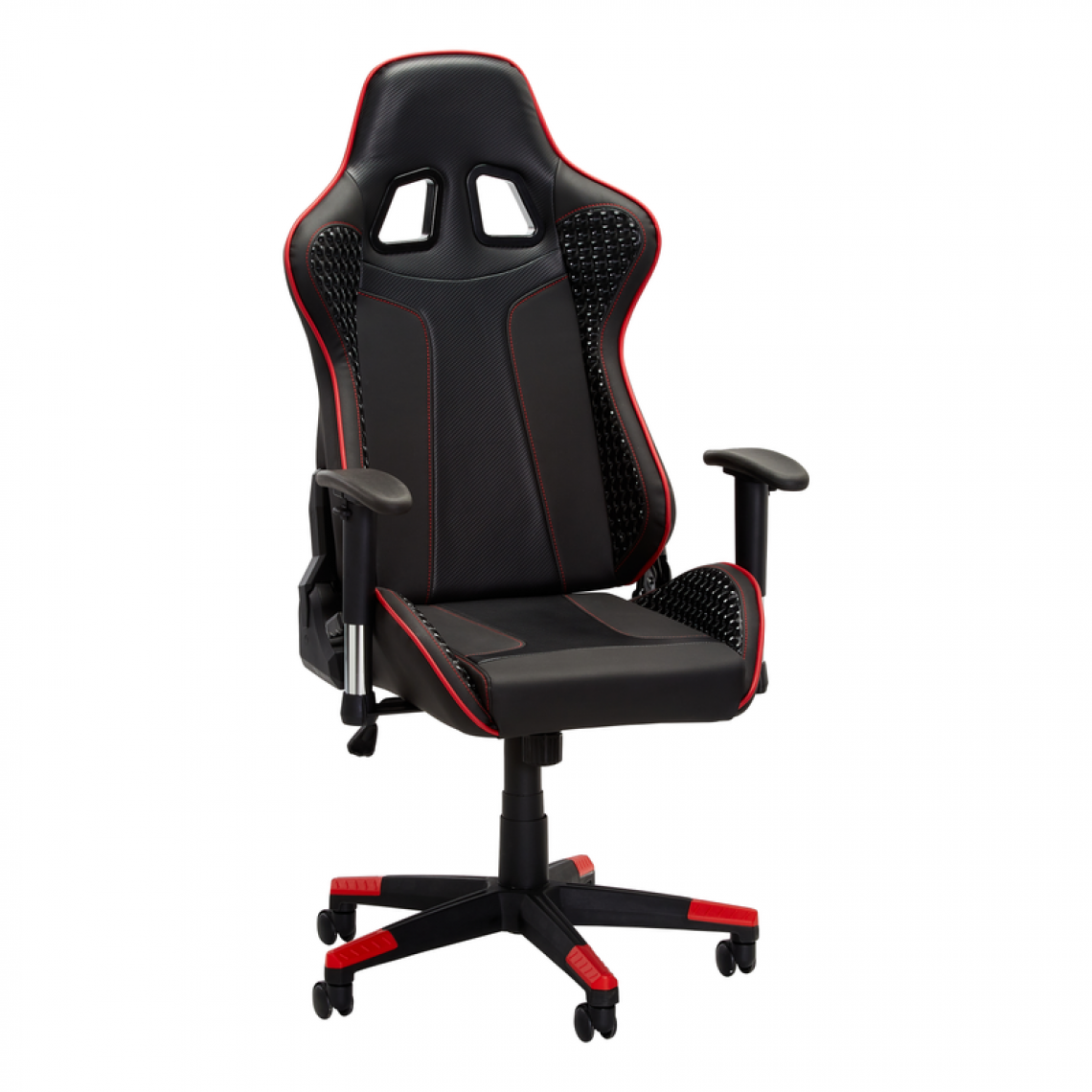 Bxgaming - Fauteuil de bureau BXGAMING FUSION Noir et rouge - Chaise gamer