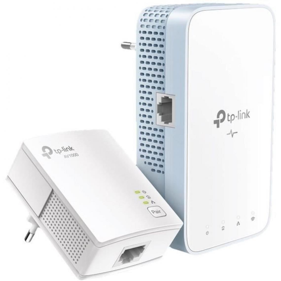 Tplink - Kit CPL Wi-Fi AV1000 Gigabit - TPLINK - TL-WPA7517 - Modem / Routeur / Points d'accès