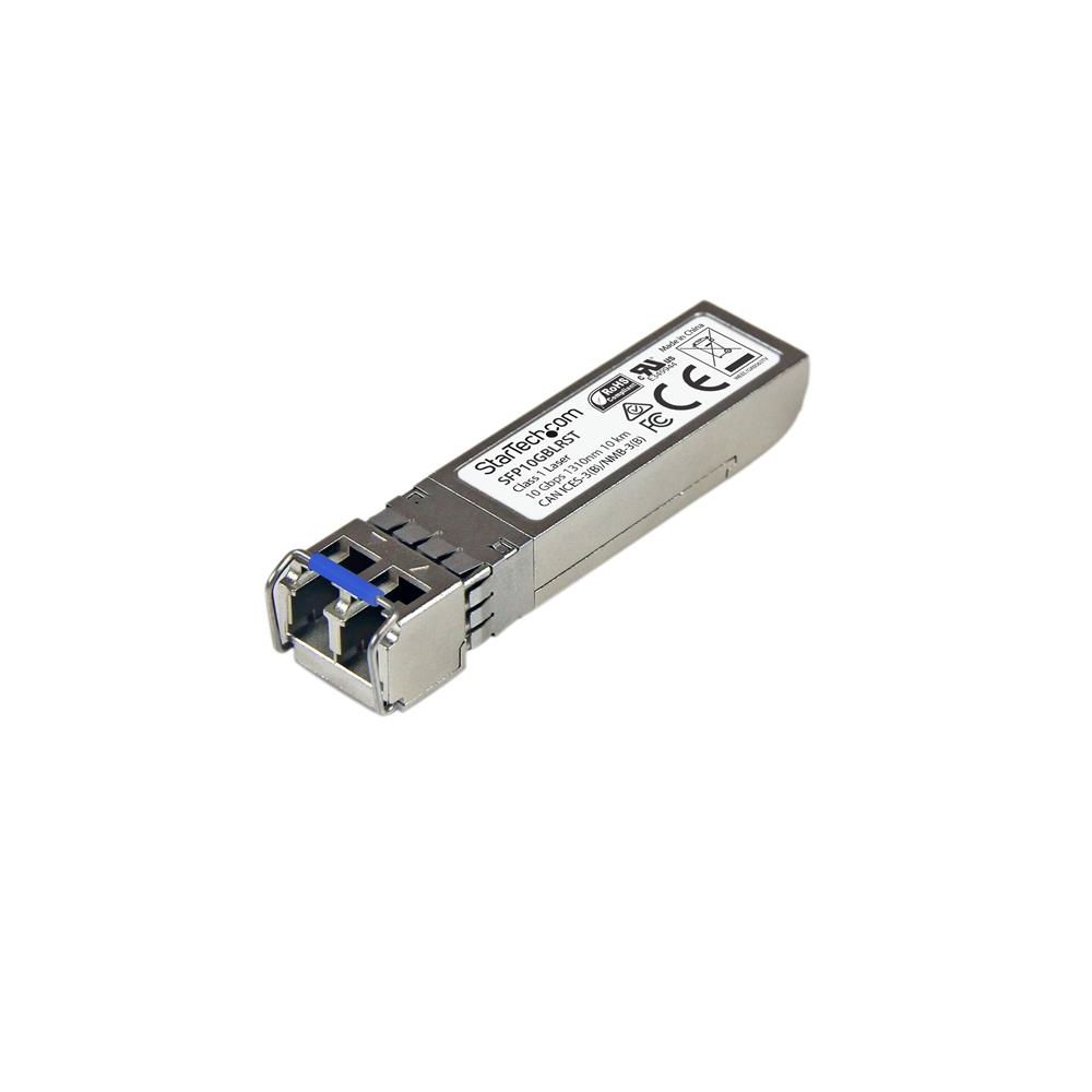 Startech - StarTech.com Module de transceiver SFP+ 10GBase-LR à fibre optique 10 Gigabit - Conforme aux normes MSA - Monomode LC - 10 km - Modem / Routeur / Points d'accès