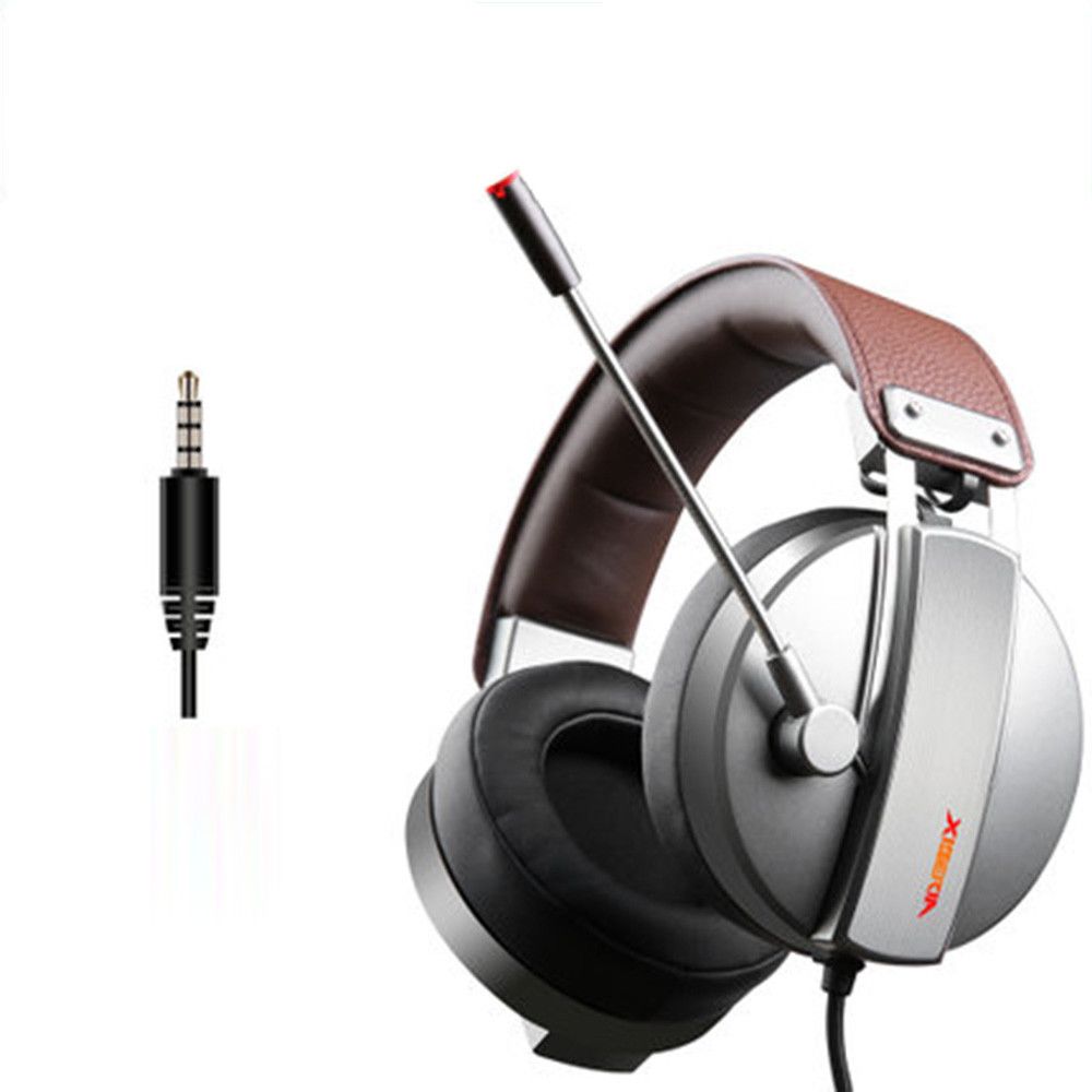 Generic - XIBERIA S22 Gaming Casque d'écoute avec microphone casque pour PC / PS4 / ordinateur portable - Micro-Casque