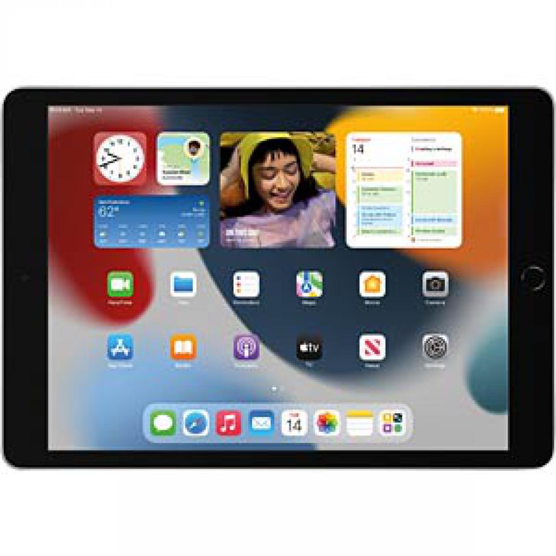 Apple - iPad 10,2' 2021 Wi-Fi 64 GB Space Gray EU - Tablette Windows