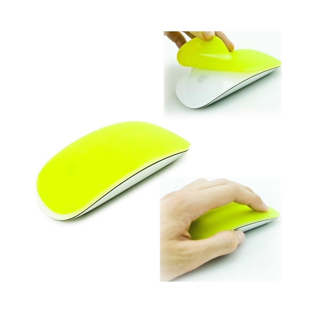 Wewoo - Pour MAC Apple Magic Mouse vert Silicone Soft Protector Skin - Pack Clavier Souris