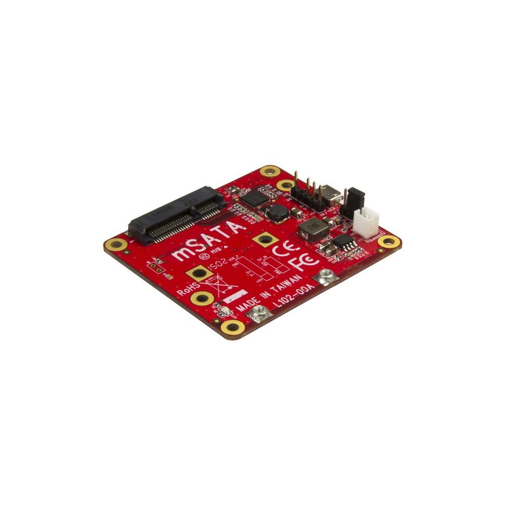 Startech - StarTech.com Convertisseur USB vers mSATA pour Raspberry Pi et les cartes de développement - Lecteur carte mémoire