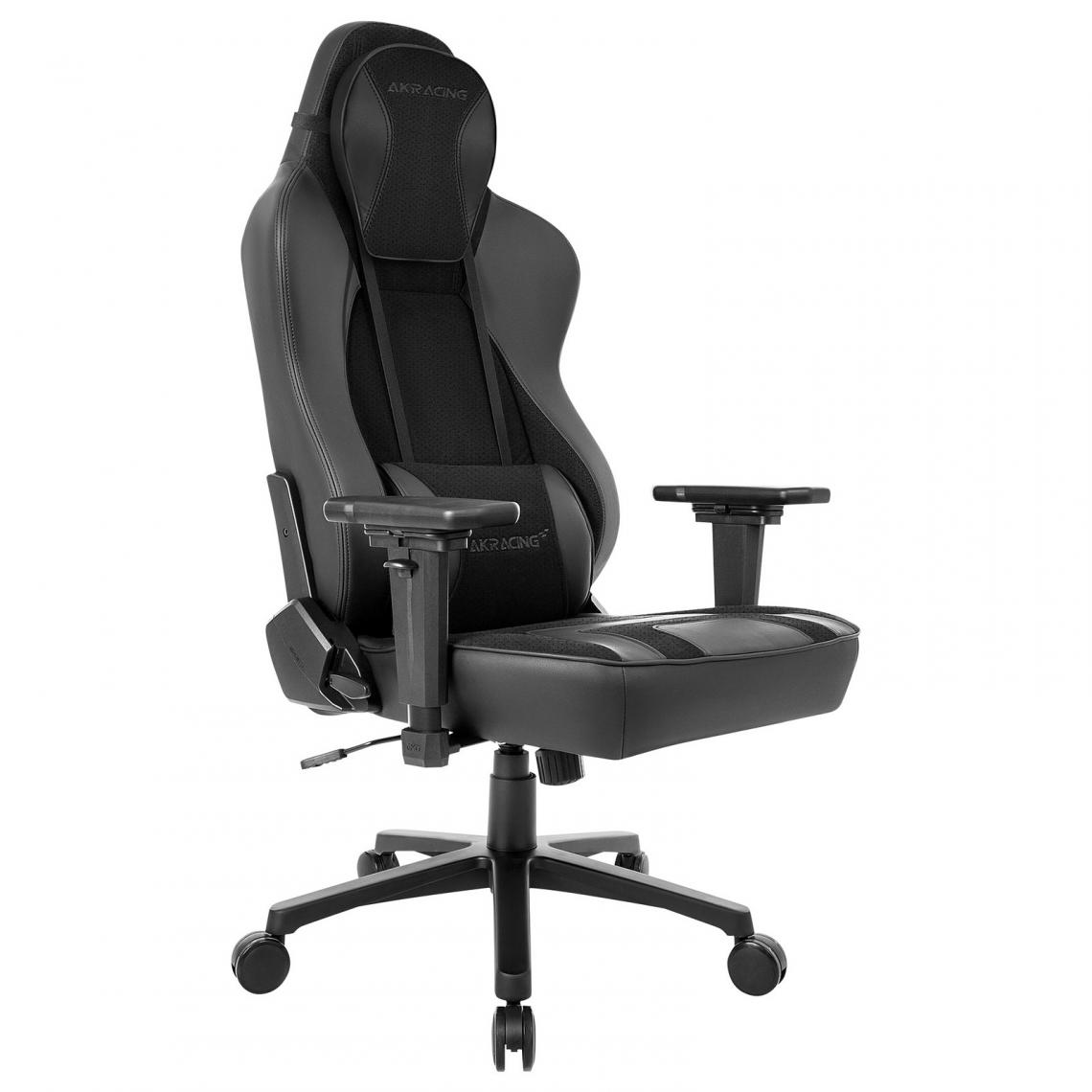 Akracing - Fauteuil Office Obsidian Softouch (Noir) - Chaise gamer