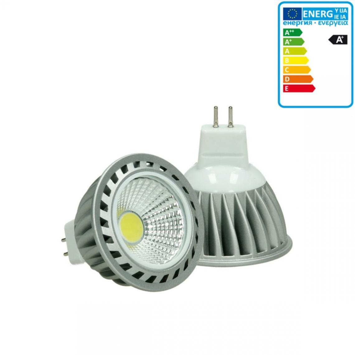 Ecd Germany - ECD Germany LED COB MR16 Ampoule Spot Projecteur 4W Blanc Neutre - Ampoules LED