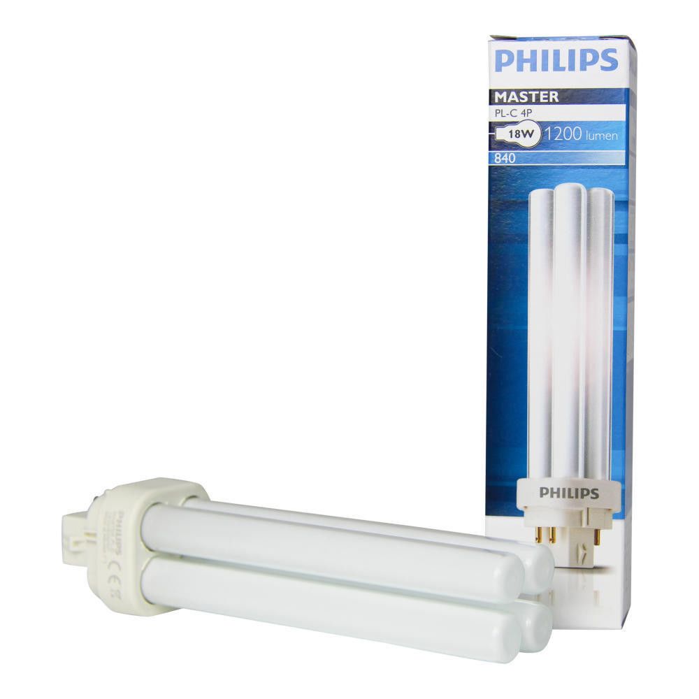 Philips - Philips 623348 - Ampoule G24q-2 18W 840 Master PL-C 4P - Blanc Froid - Tubes et néons