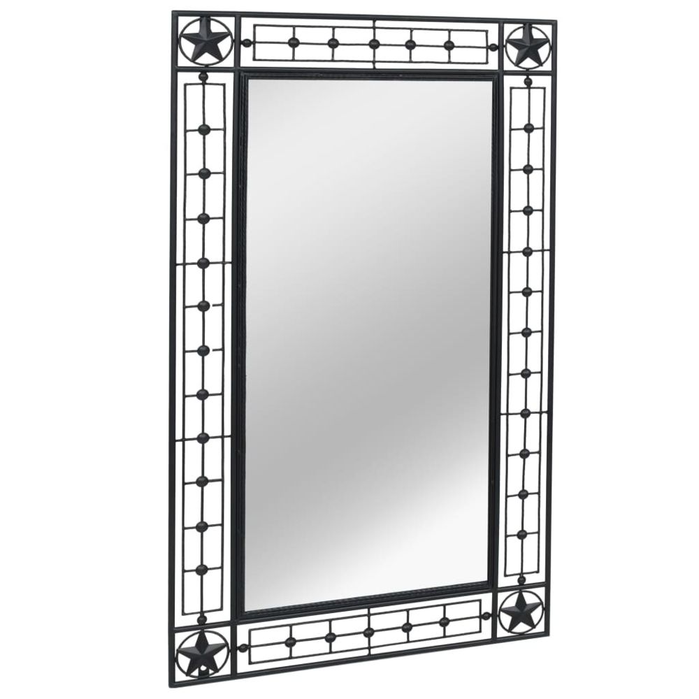 marque generique - Icaverne - Miroirs gamme Miroir mural Rectangulaire 60 x 110 cm Noir - Miroir de salle de bain