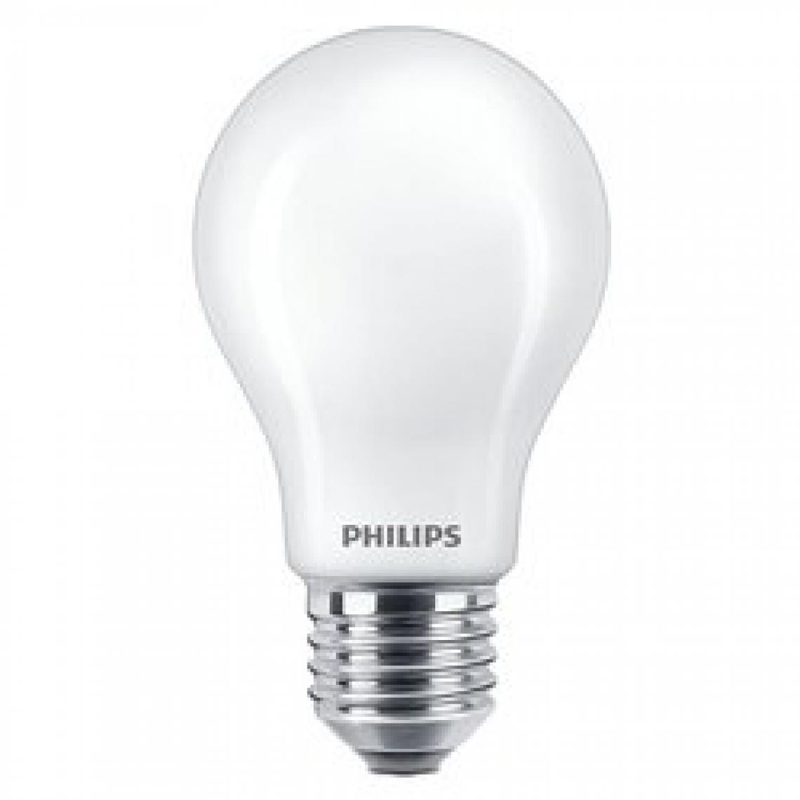 Philips - Ampoule LED E27 verre PHILIPS forme standard EQ60W - Ampoules LED