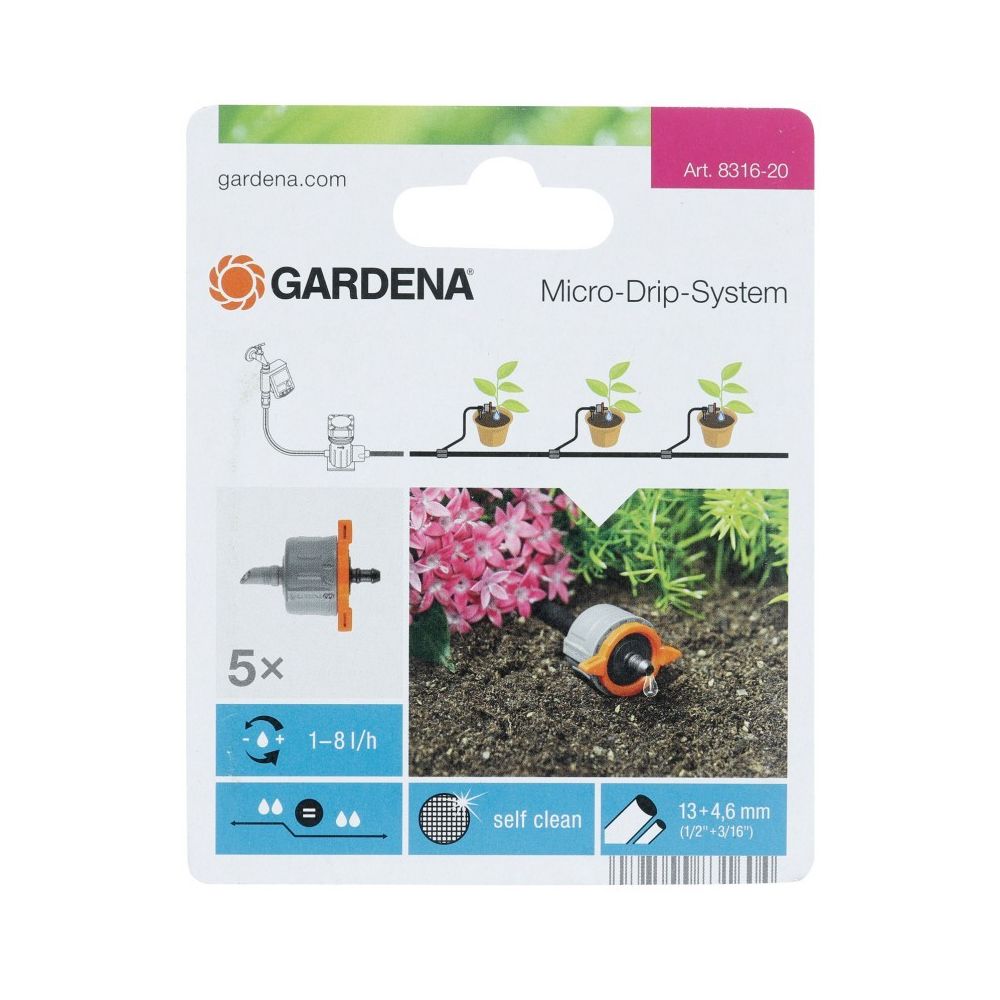 Gardena - Gardena Goutteur Micro-Drip-System Gris/Orange 35 x 20 x 19 cm 08316-20 - Consommables pour outillage motorisé