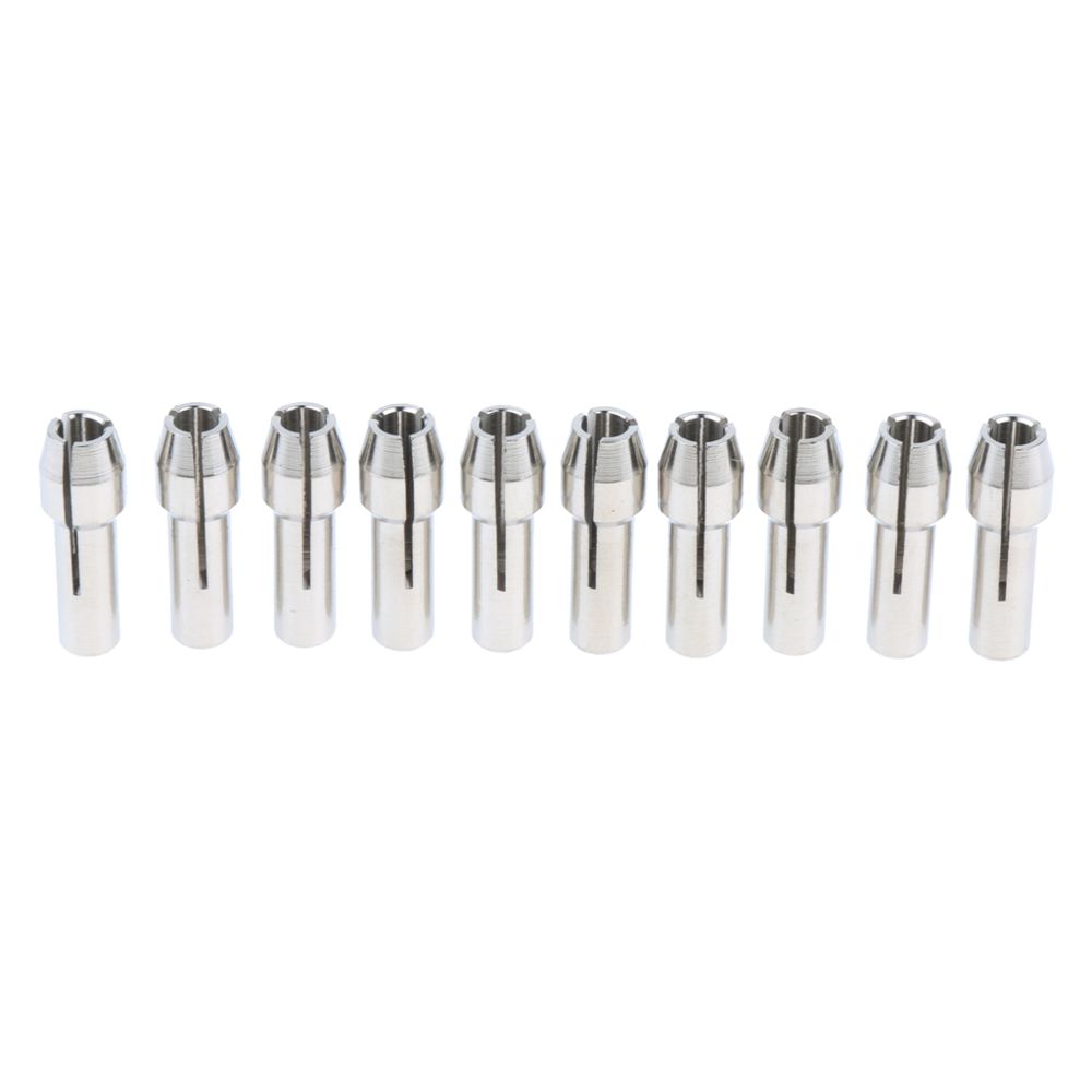 marque generique - 10 pièces en acier inoxydable mandrin de serrage outil rotatif 3.0mm - Perforateurs, burineurs, marteaux piqueurs