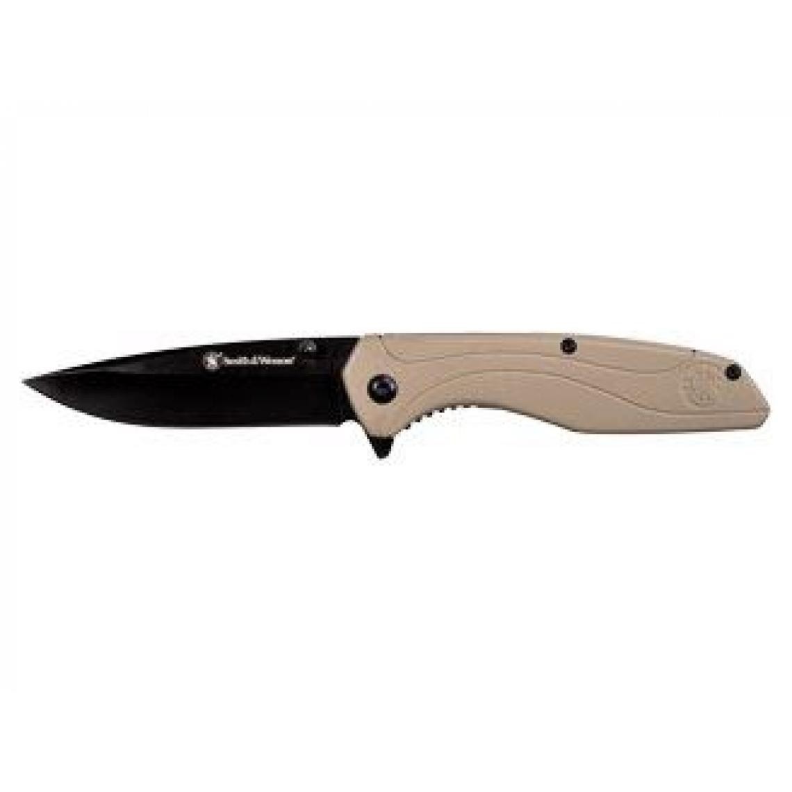 Smith & Wesson - Smith & Wesson FOLDING DROP POINT NYLON 1084312 - Outils de coupe