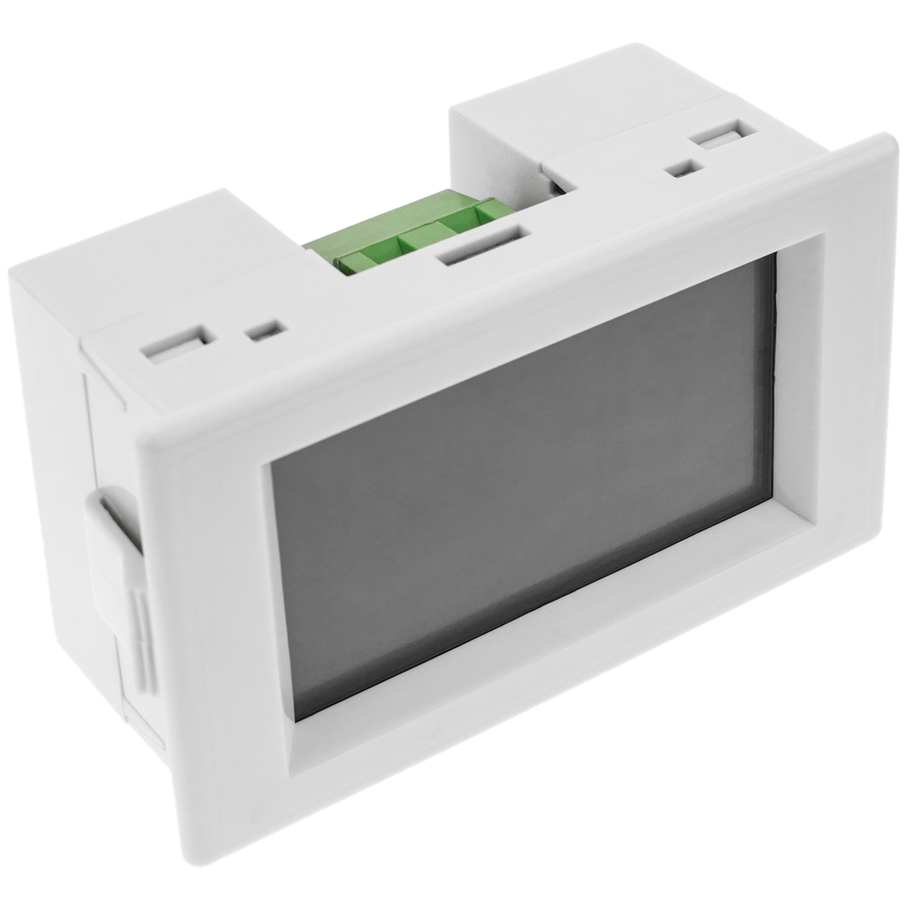 Bematik - Affichage LCD à 3 chiffres avec voltmètre 80-500V pour panneau blanc - Appareils de mesure