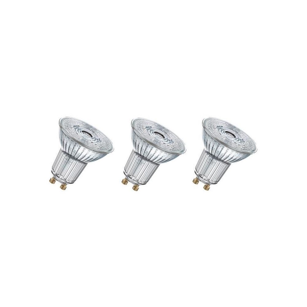 Osram - OSRAM Lot de 3 Ampoules Spots LED PAR16 GU10 2,6 W équivalent a 35 W blanc chaud - Ampoules LED